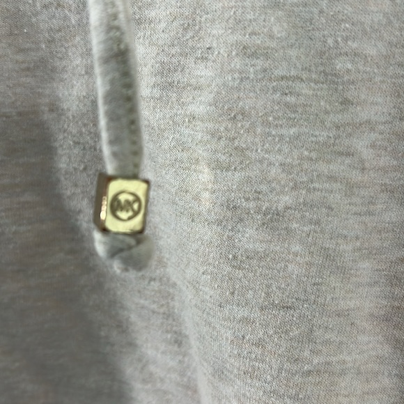 MICHAEL KORS Hooded Rose Gold Sweatshirt • MEDIUM - Picture 5 of 9